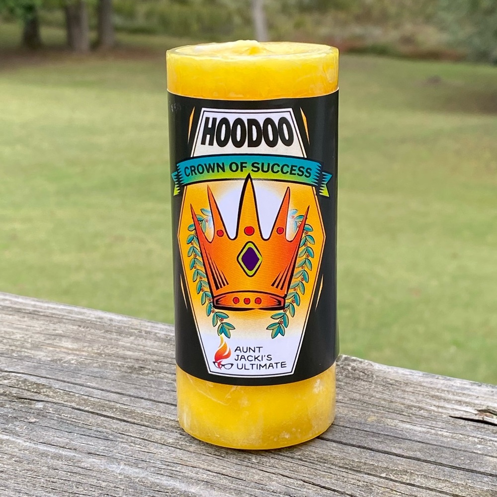 Crown of Glory Success Hoo Doo Candle Coventry Creations USA Aunt Jacki’s